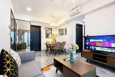 带景观双卧室公寓 — D1mension Zenity - Saigon District 1 - Luxury Apartment